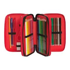 Astuccio Scuola Mario Kart Ufficiale - 3 Zip - Kit Completo - Quiscuola