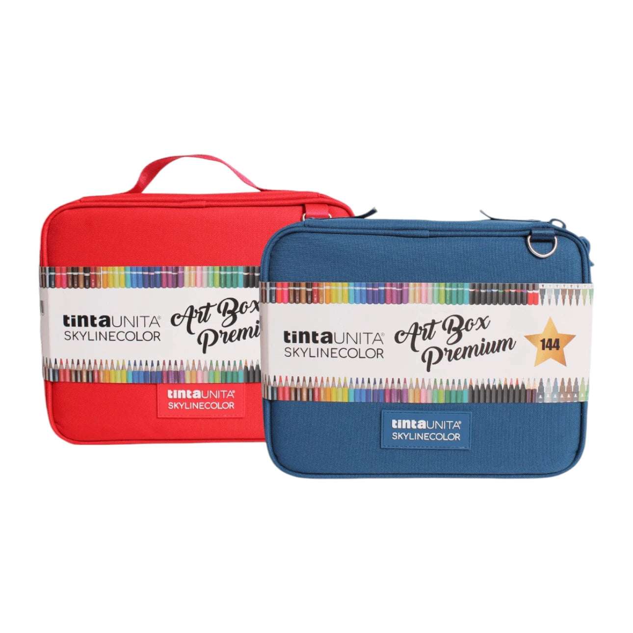 Astuccio Creativo Tinta Unita Skyline Color Art Box Premium – 145 pezzi di pura creatività - Quiscuola