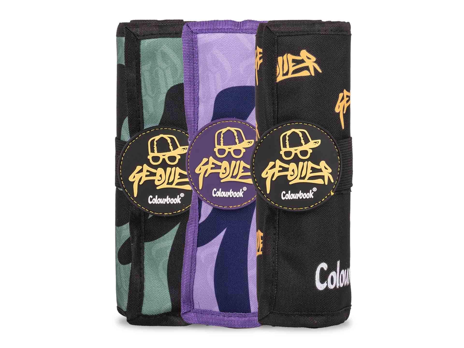 Astuccio Portapastelli a Rotolo Geolier x Colourbook – 24 Posti.