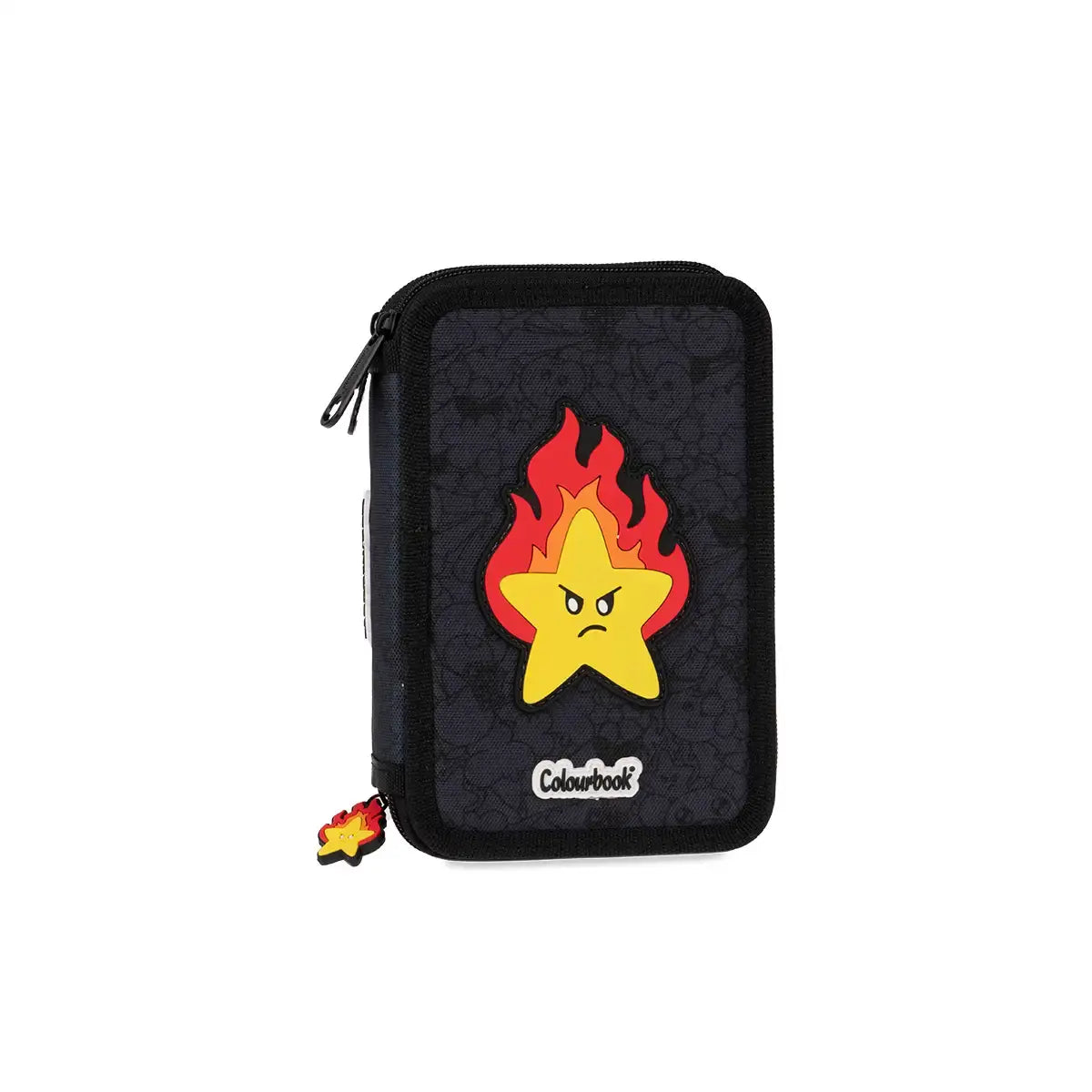 Astuccio 3 zip Gianpiero Colourbook - Texture Indaco - foto 7