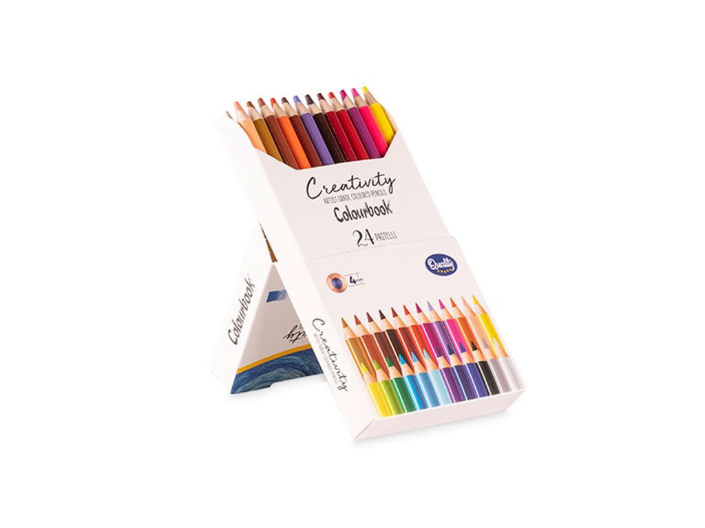 Pastelli Artist Grade Creativity Colourbook – Set da 12,18,24, Pezzi. - Quiscuola