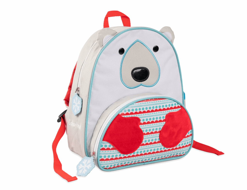 Zainetto Asilo Colourbook Kiddos Lovely Animals – Orso - Quiscuola