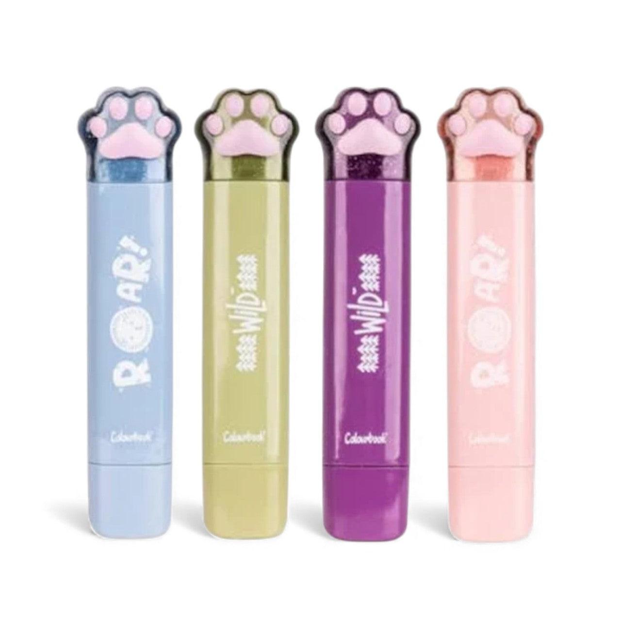 Correttore a Nastro e Colla Roller PAW 2in1 - 2 Funzioni e Design Glitterato.