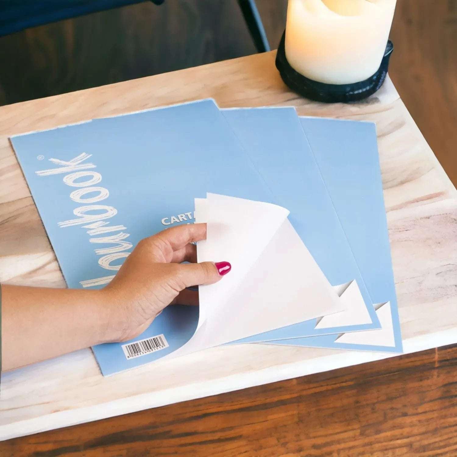 Blocco Carta Lucida Colourbook – Superficie Brillante per Disegni Precisi - Quiscuola