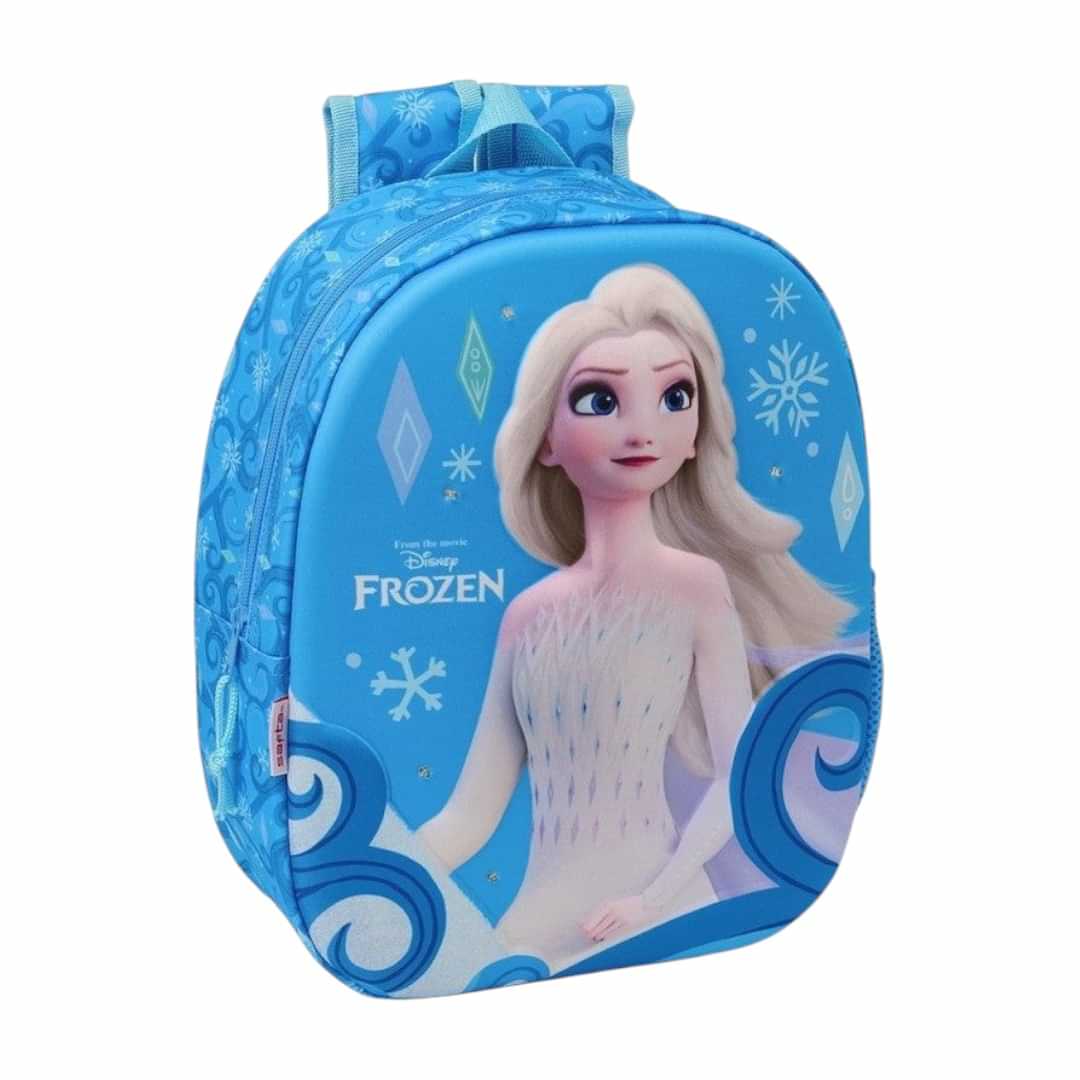 FROZEN ZAINO ASILO CON FIGURA 3D CON LUCI LED
