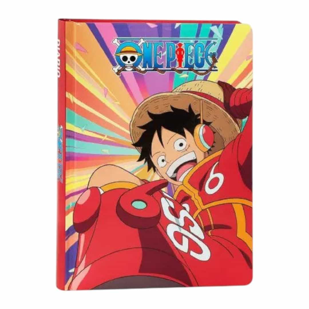 Diario PANINI SCUOLA One Piece 12 mesi copertina rigida imbottita rosso o blu - foto 1