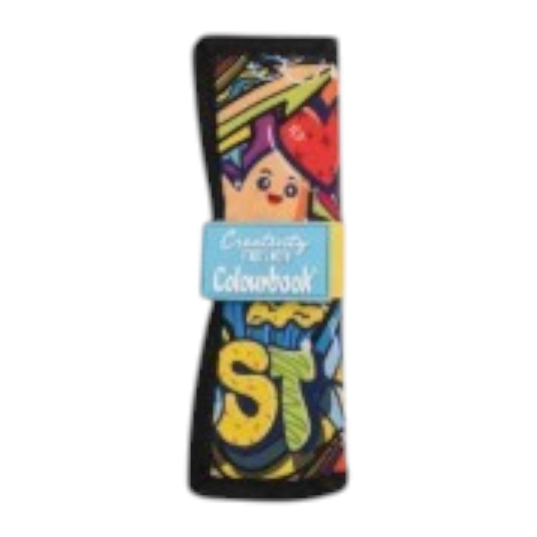 Astuccio rotolo Creativity 24 colori Colourbook Urban - foto 1