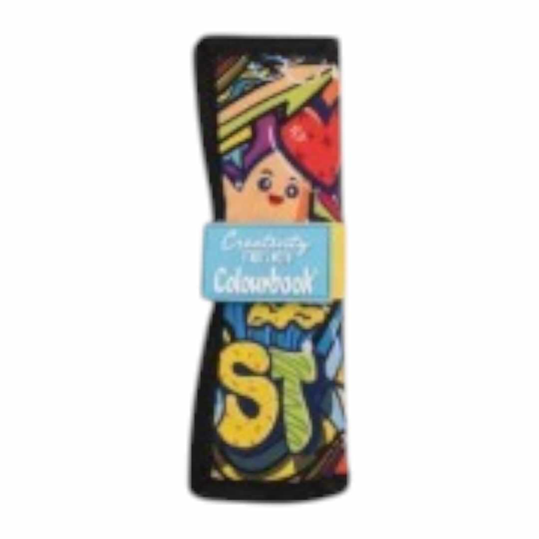 Astuccio rotolo Creativity 24 colori Colourbook Urban - foto 1