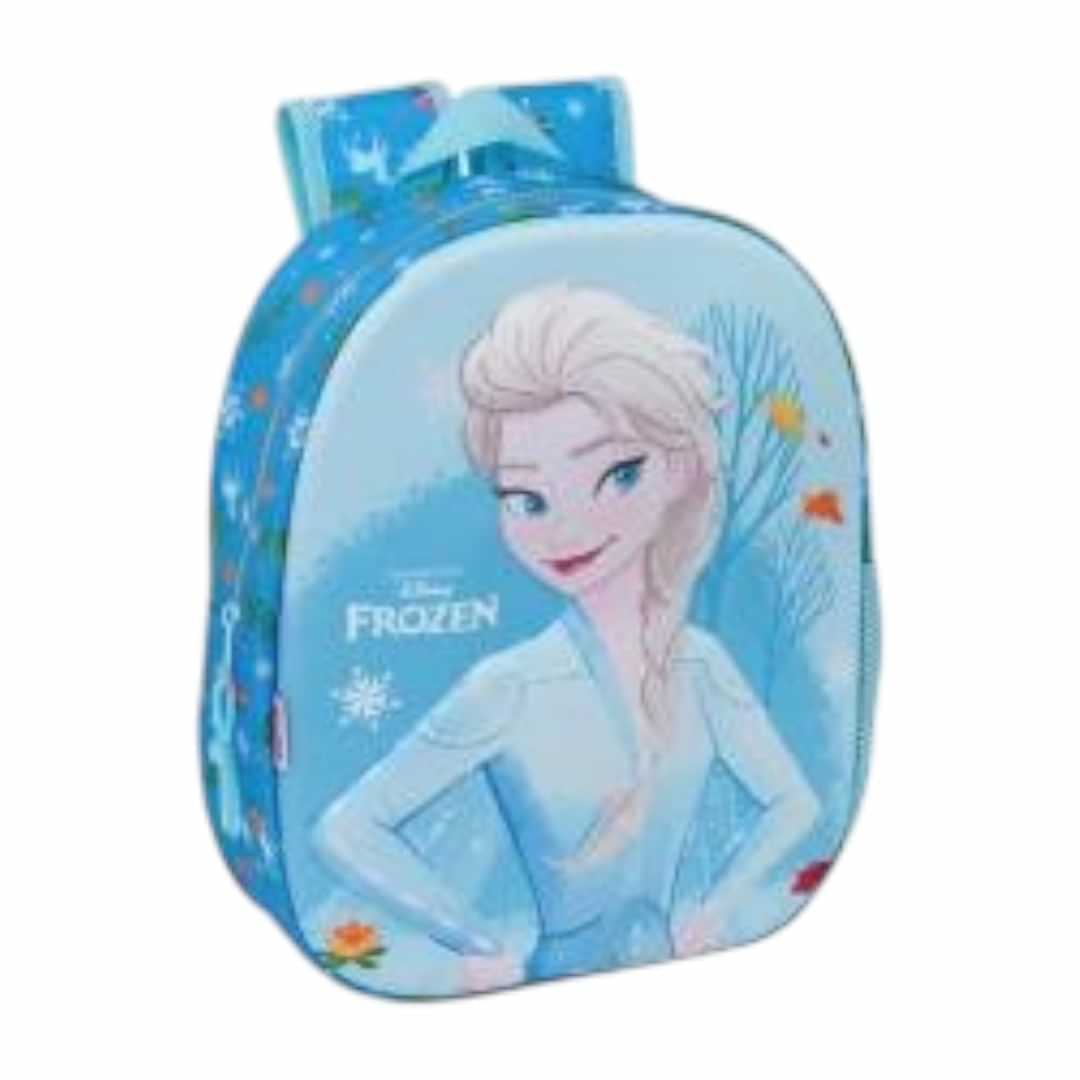Zaino Disney Frozen 3D SAFTA 33 cm con design termoformato