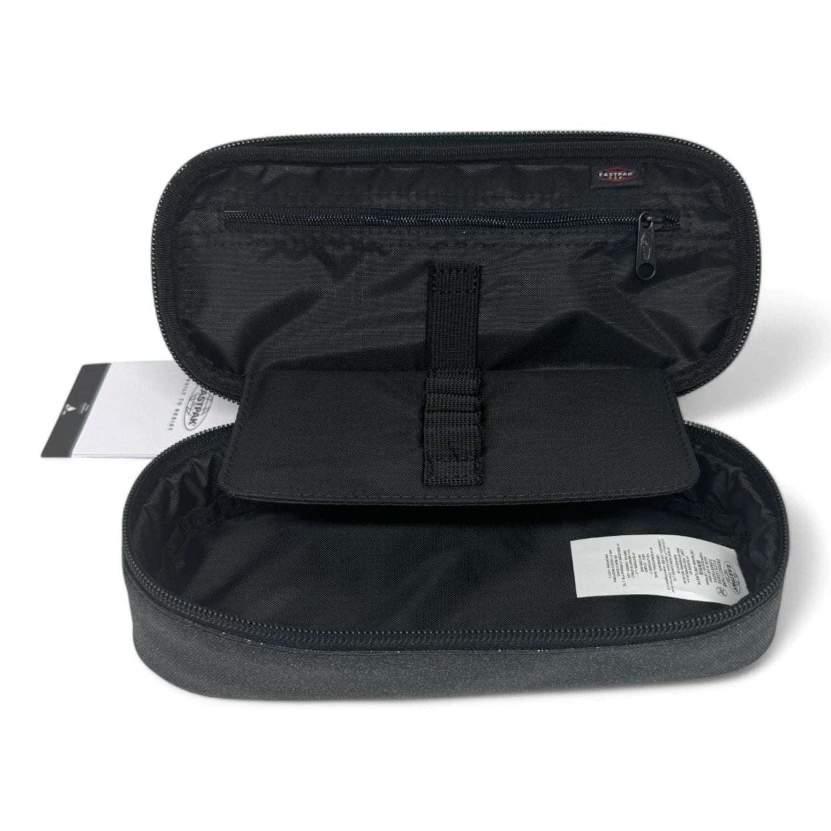 Astuccio Ovale Single Eastpak - Spark Black - Quiscuola