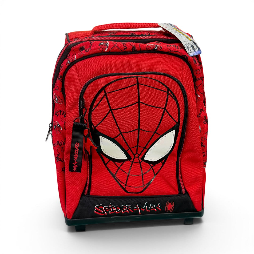 Zaino Trolley Scuola Spiderman 2 in 1