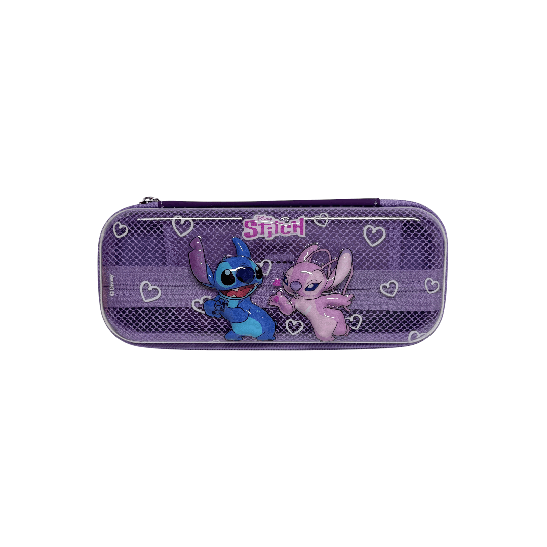 Astuccio Pencil Bag Rigido Trasparente Lilo & Stitch Seven