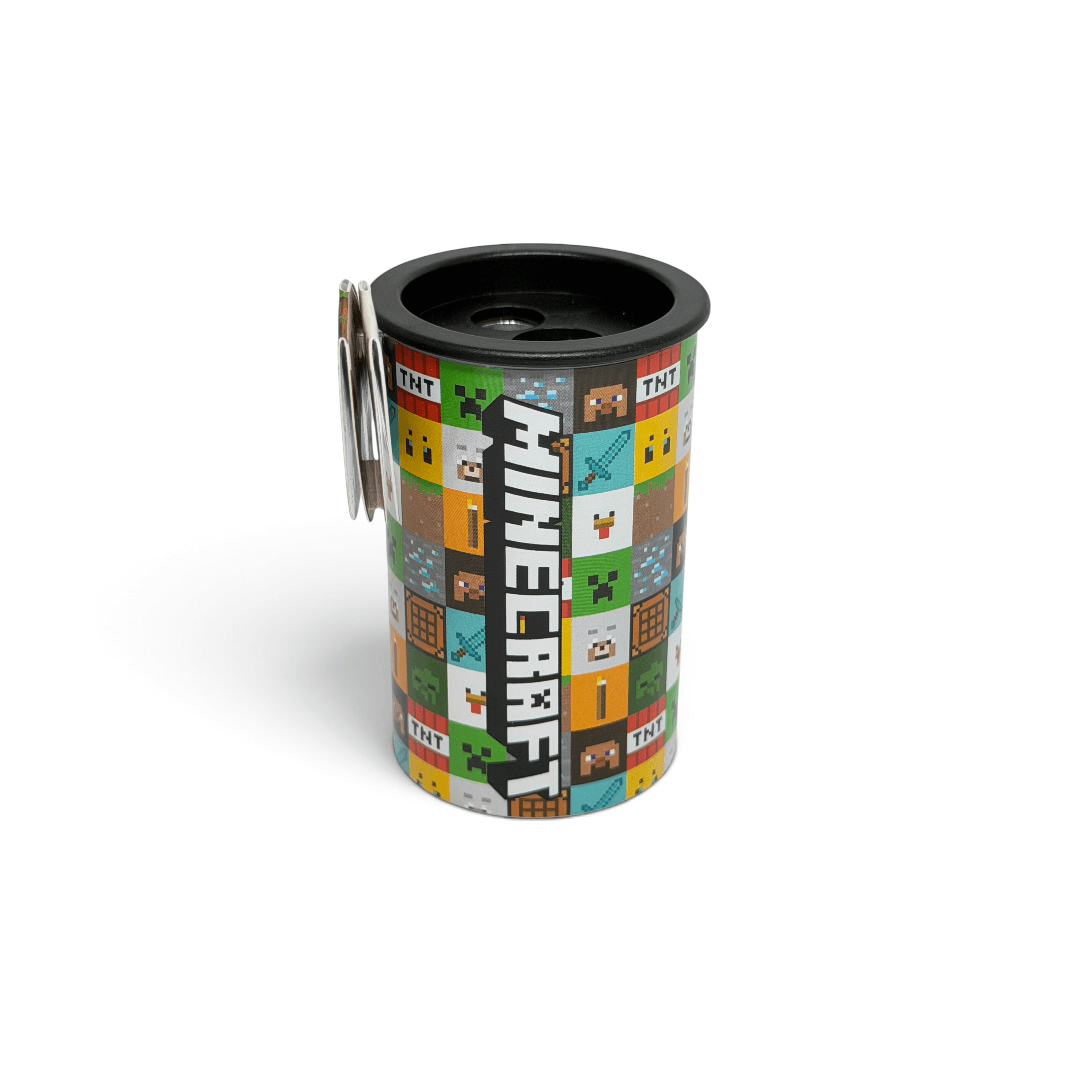 Temperamatite Minecraft 2 fori con serbatoio 2026