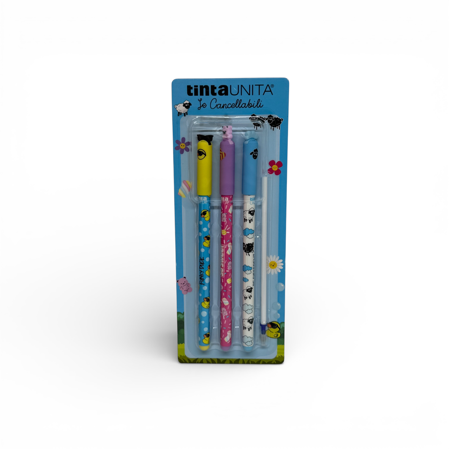 Penne Cancellabili + Refill TintaUnita Blister
