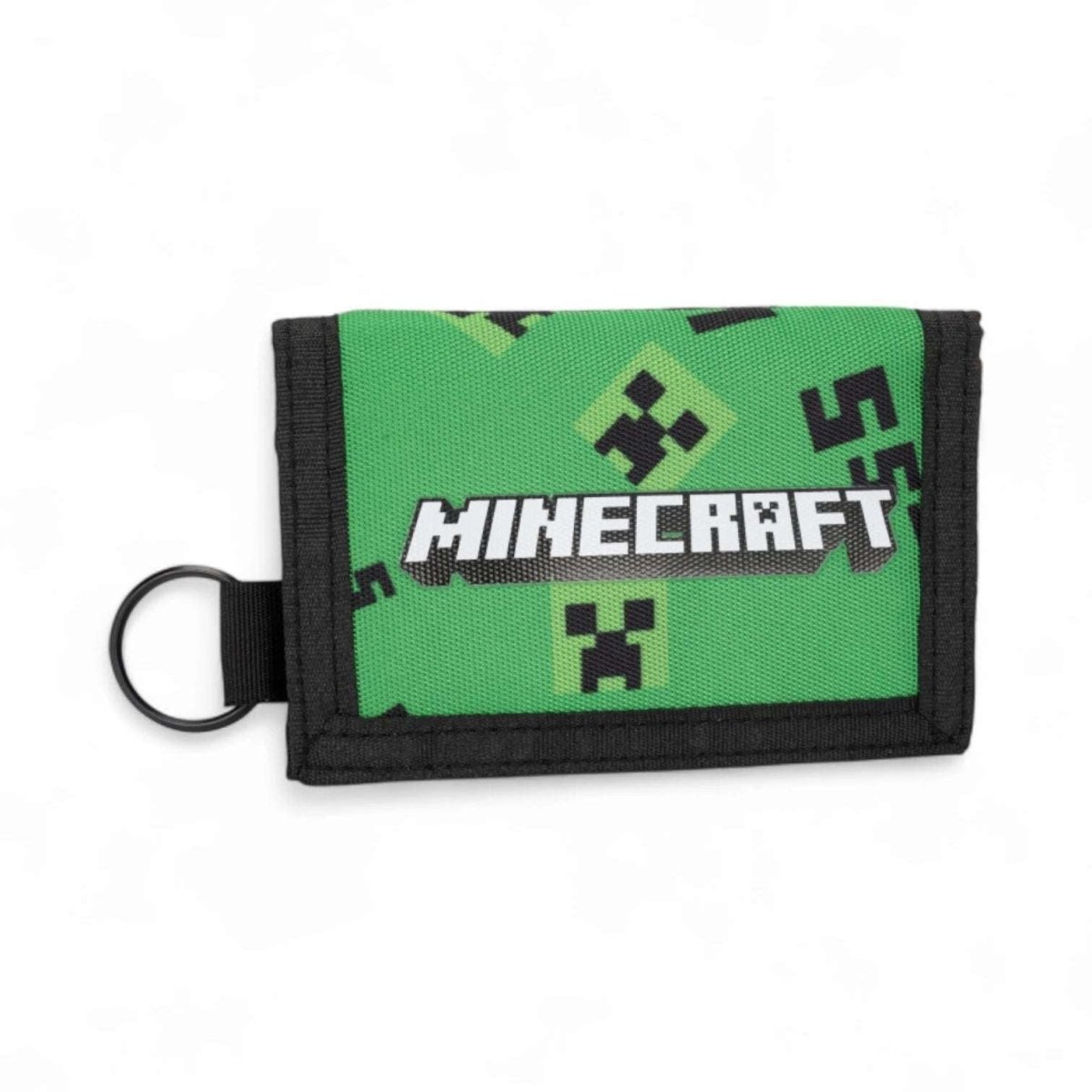 PORTAFOGLIO MINECRAFT PIXEL – UFFICIALE CON CHIUSURA A STRAPPO - Quiscuola