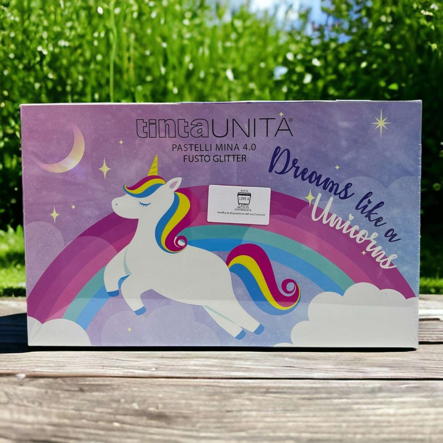 Set 72 Pastelli Tinta Unita "Esplora l'Arte con i DreMS Like Unicorno - Quiscuola