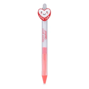 Penna Gel Cancellabile Love Pen Colourbook.