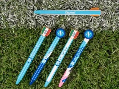 Penna a Scatto SSC Napoli: Campioni d'Italia – Inchiostro Blu - Quiscuola