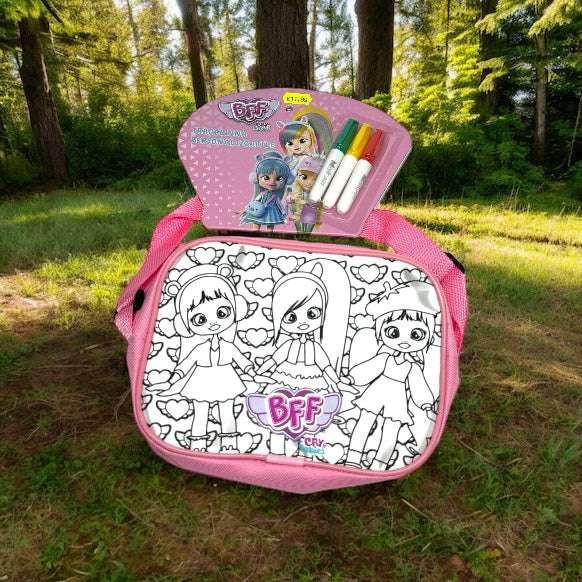 Cry Babies Tracollina Personalizzabile con Pennarelli Tessuto.