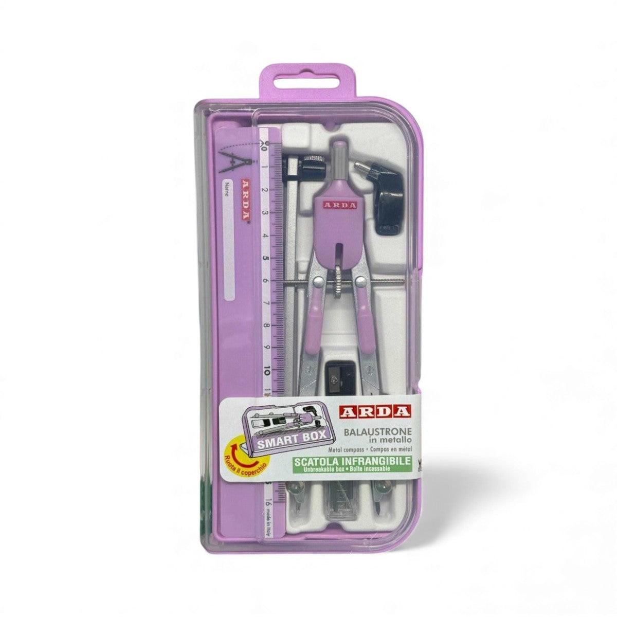 Balaustrone in Metallo Arda con Smart Box:Tre Colorazioni Pastello.