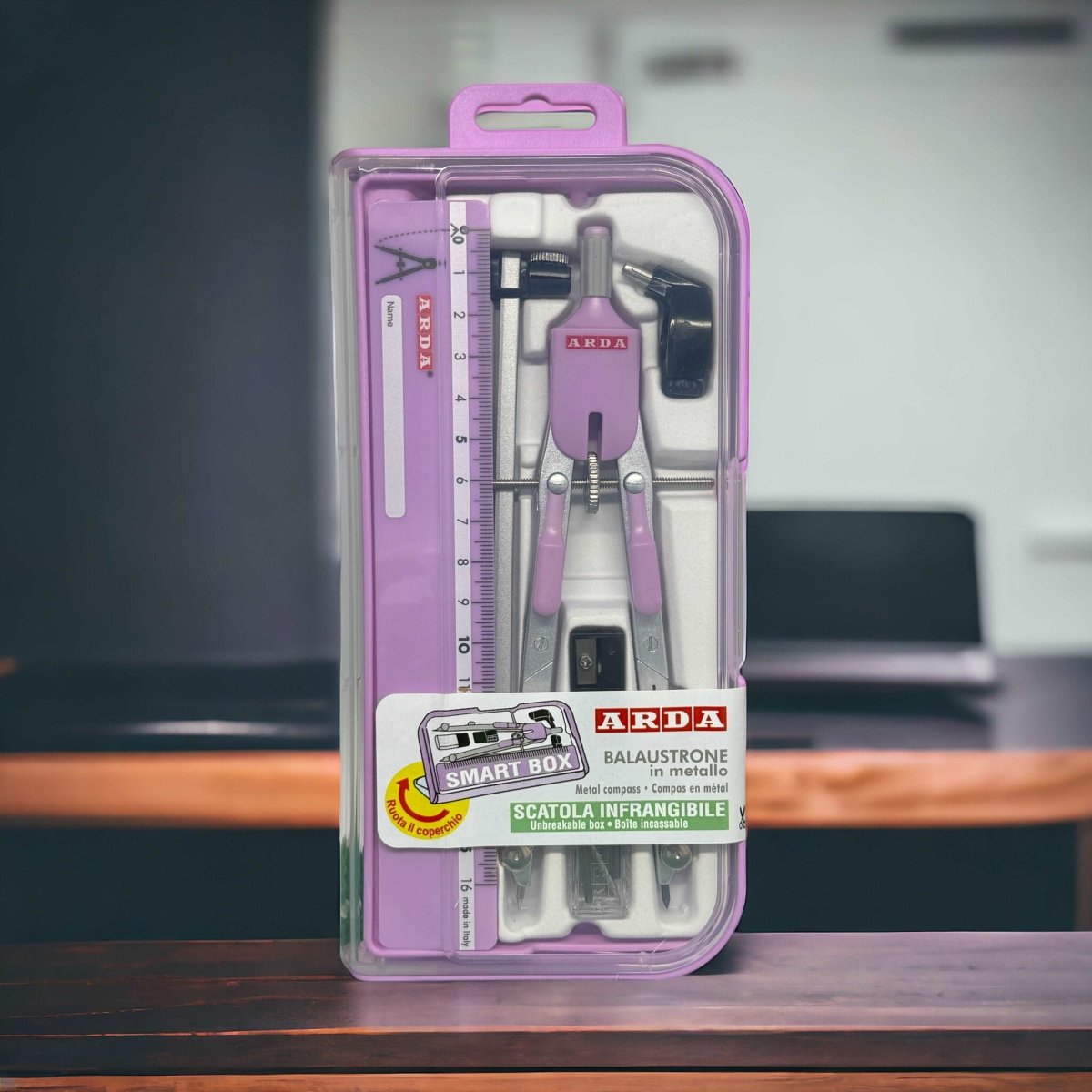 Balaustrone in Metallo Arda con Smart Box: Funzionalità e Design in Tre Colorazioni Pastello - Quiscuola