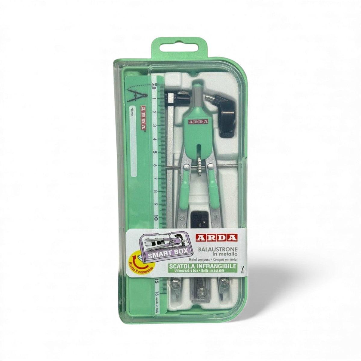 Balaustrone in Metallo Arda con Smart Box:Tre Colorazioni Pastello.