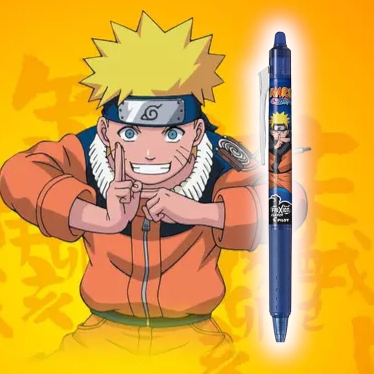Pilot FriXion Ball & Clicker Naruto Limited Edition - Penne a Sfera Cancellabili - Quiscuola