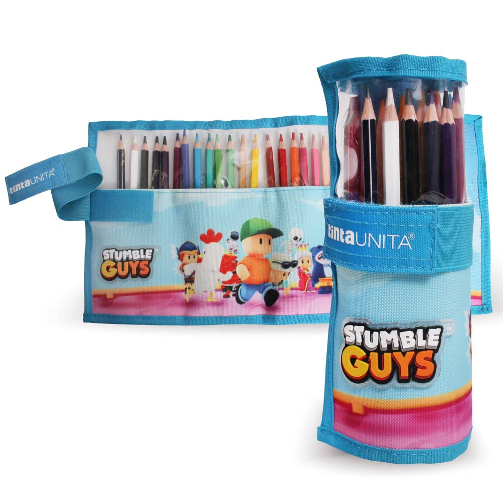 Rotolo Accessoriato Stumble Guys All Black – Organizzazione compatta e stile unico - Quiscuola