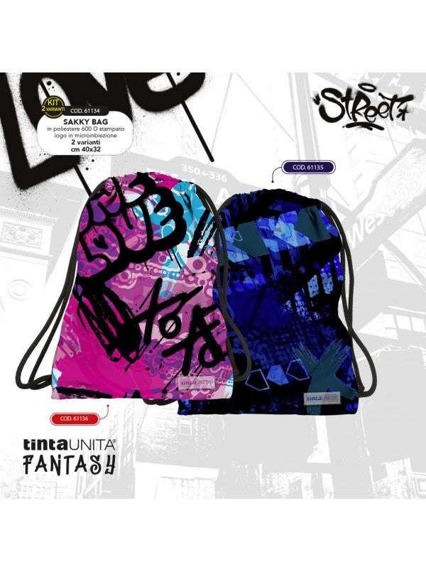 Sacca Sakky Bag Tinta Unita – Vari Modelli Colorati e Comodi.