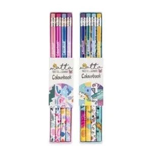 Set 4 Matite con Gomma – Fantasie Doodle e Kids - Quiscuola