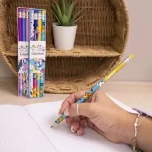 Set 4 Matite con Gomma – Fantasie Doodle e Kids - Quiscuola