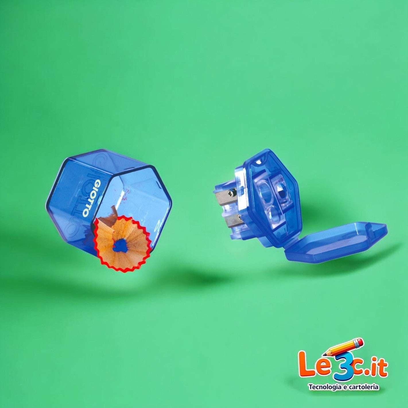 Temperamatite Giotto 3 Fori Universale - Compatibile con Ogni Pastello.