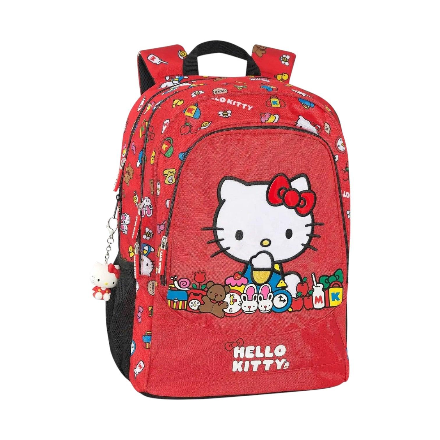 Zaino scuola Hello Kitty con trolley staccabile Panini.