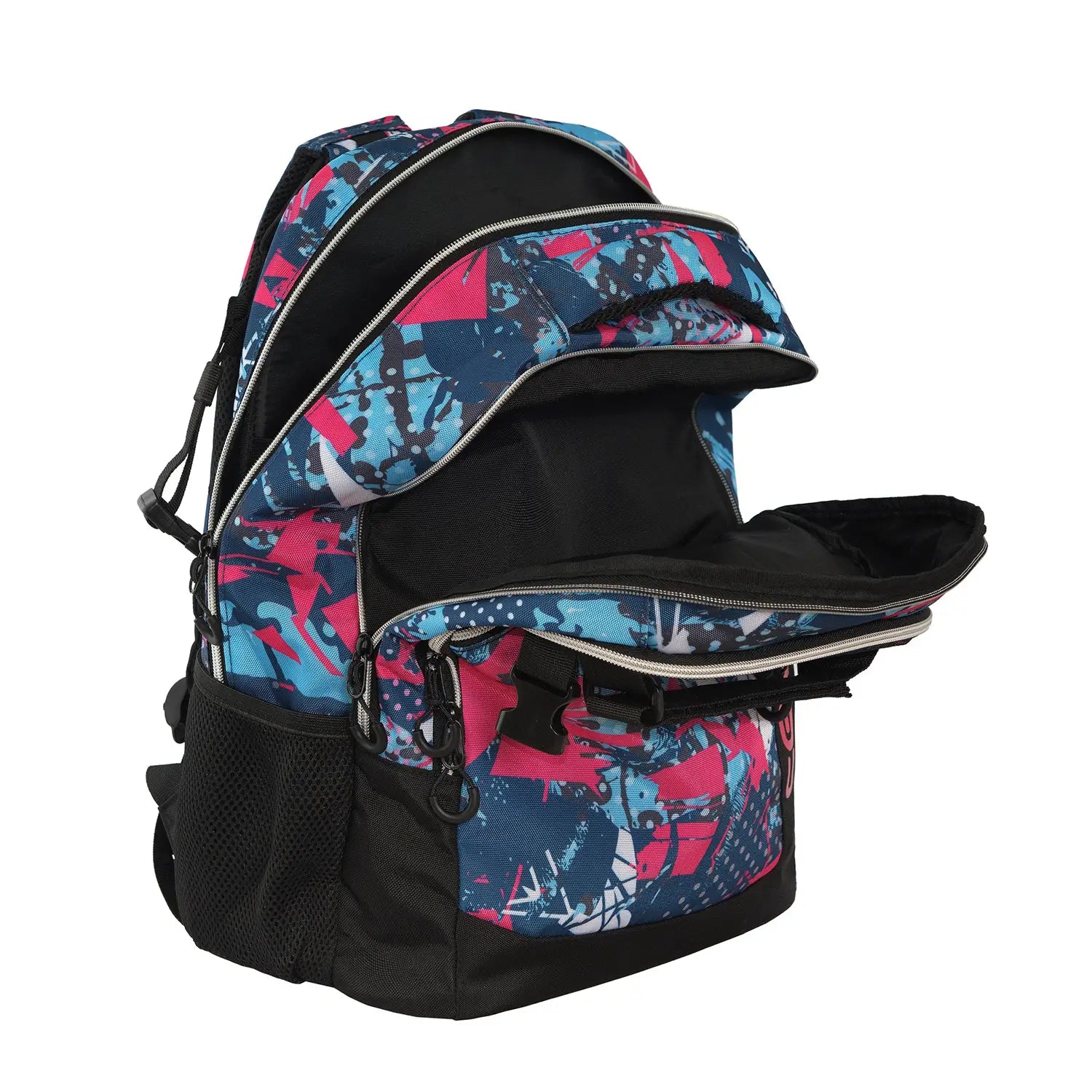 Zaino scuola Comix WBS 2.0 Mix Pink ergonomico organizzato.