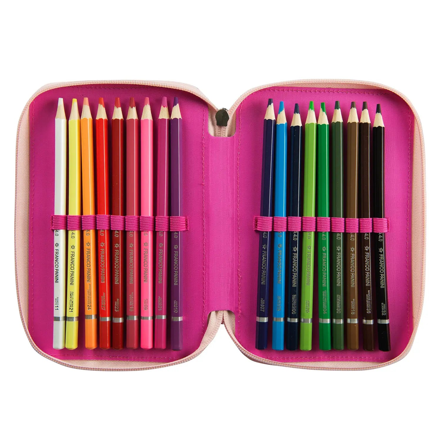 Astuccio scuola WWF 3 zip completo leopardo Panini.