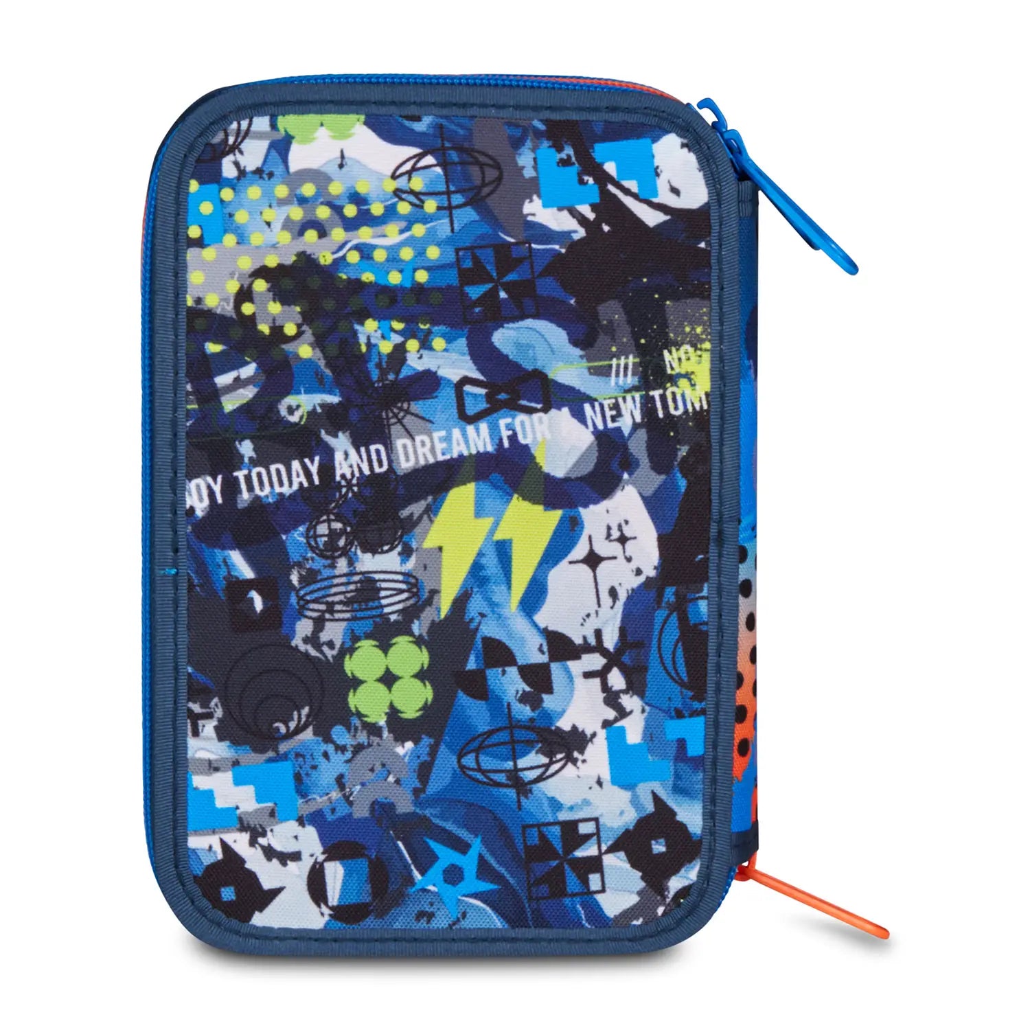 Astuccio scuola Mitama 3 scomparti completo 47 pezzi urbanloop