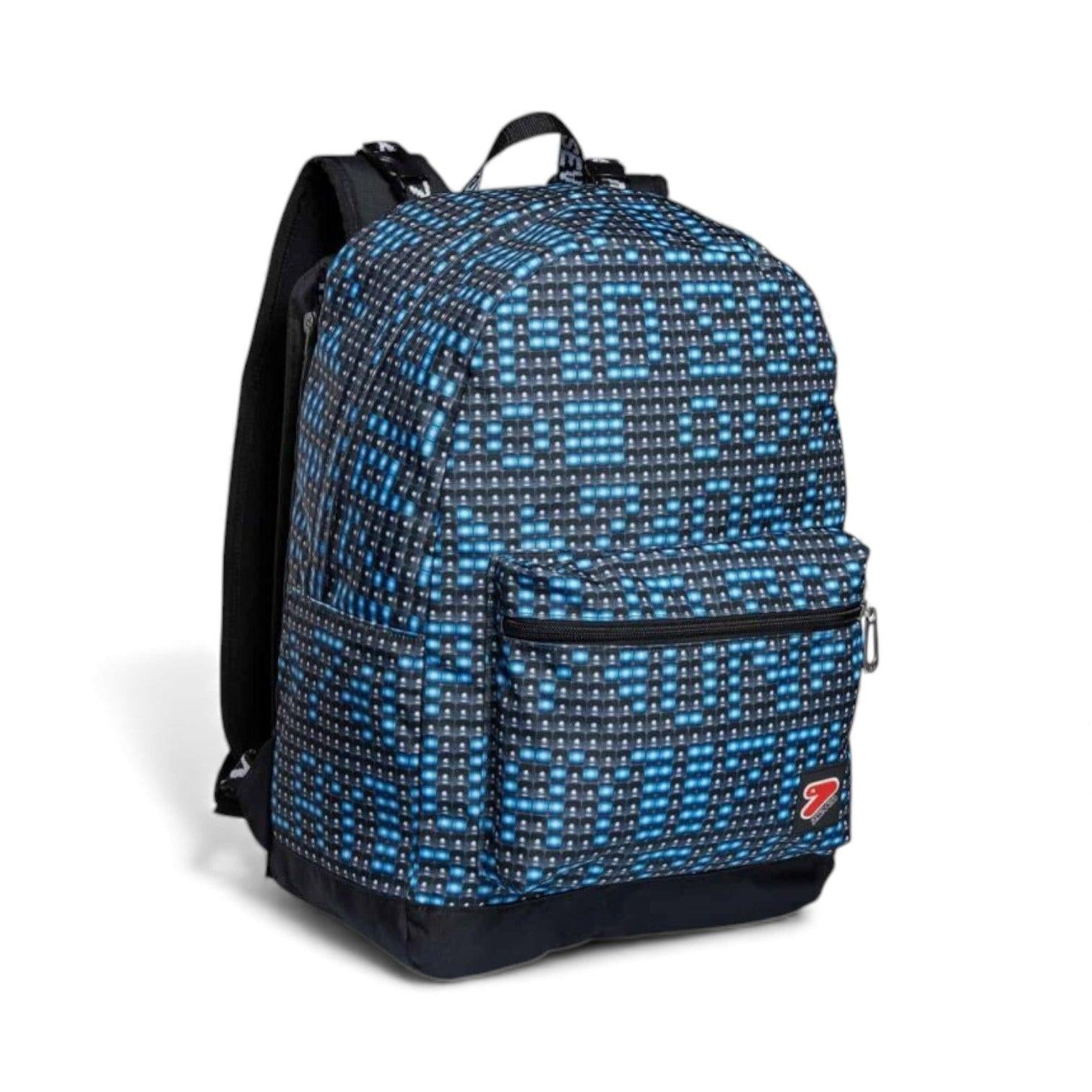 Zaino Seven The Double Ledwall Blu Reversibile 29 Litri.