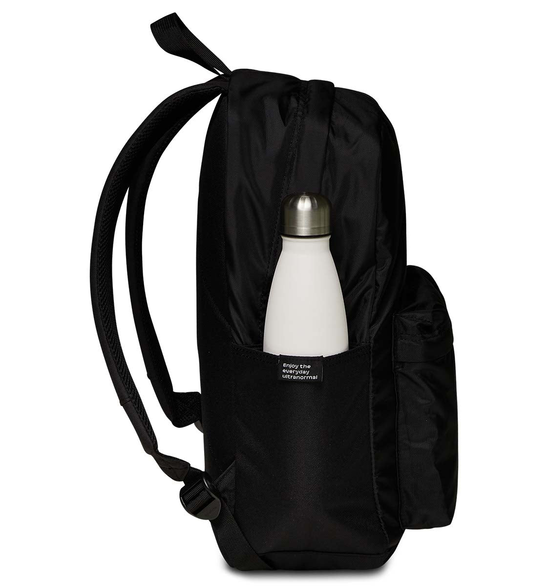 Zaino Invicta Carlson Plain: Stile Classico e Funzionalità Moderna Nero - Quiscuola