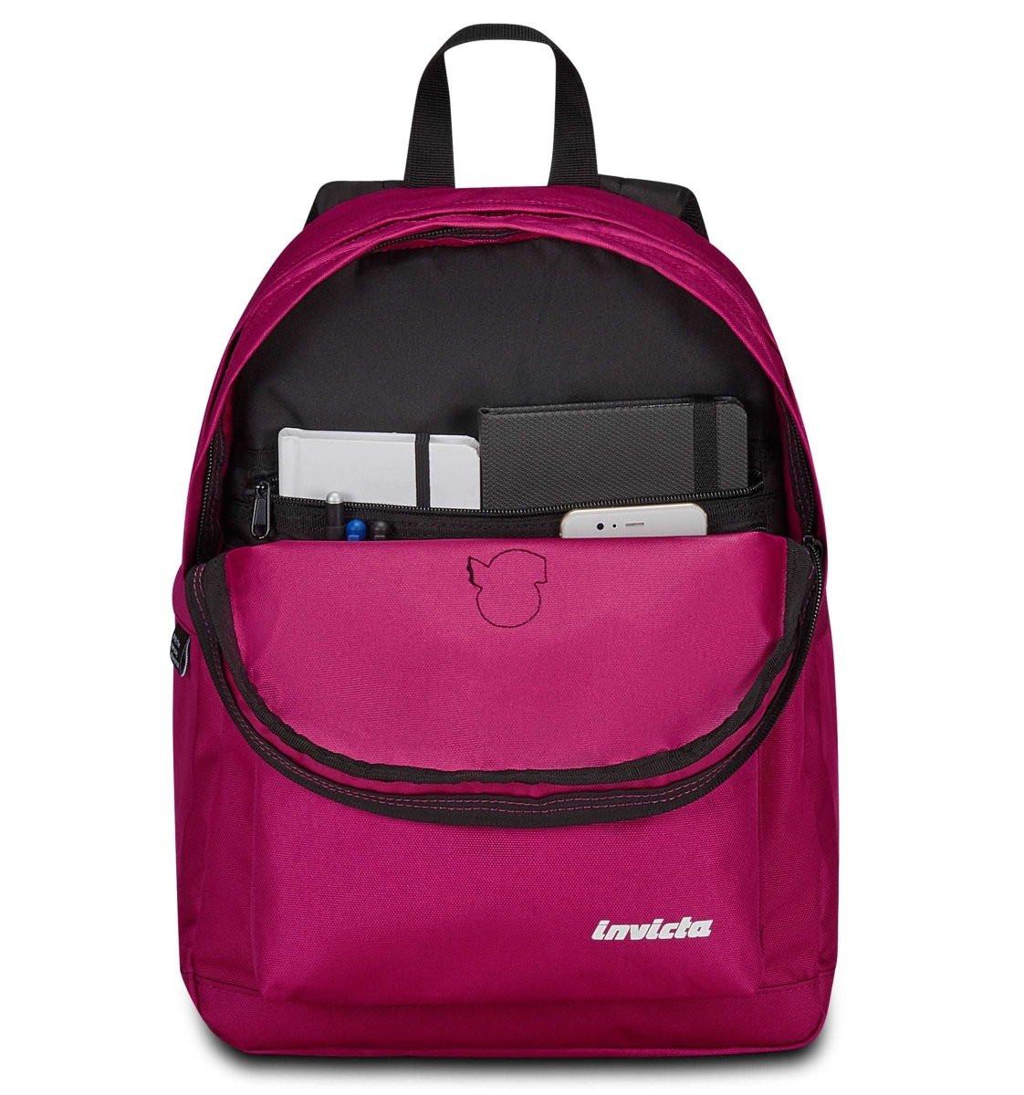 Zaino Invicta Lab Plain Fuxia 27L.