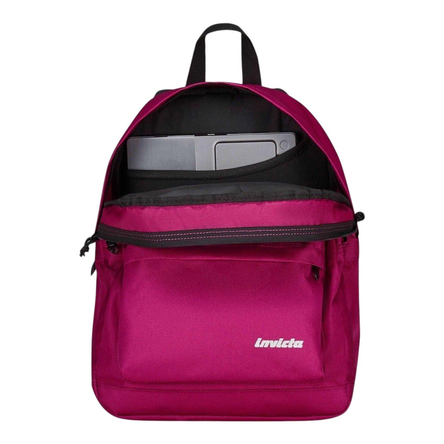 Zaino Invicta Lab Plain Fuxia 27L.