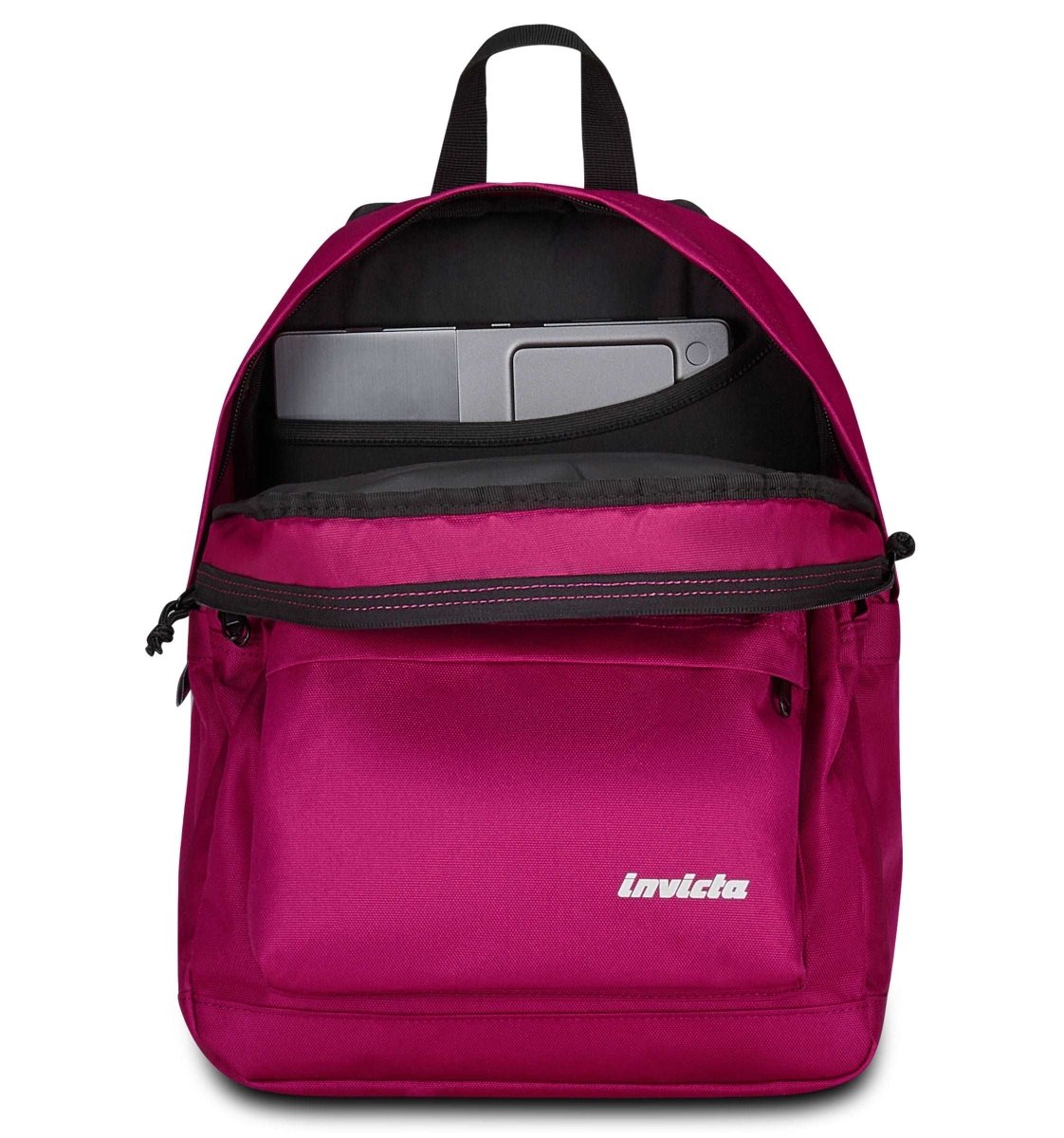 Zaino Invicta Lab Plain: Design Minimalista e Funzionalità Massima Rosa - Quiscuola