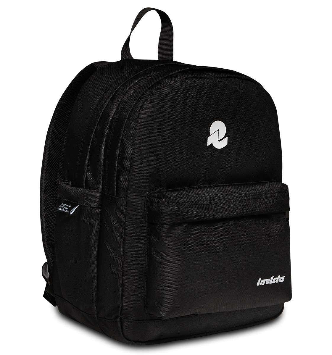 Zaino Invicta Lab Plain Nero 27L.