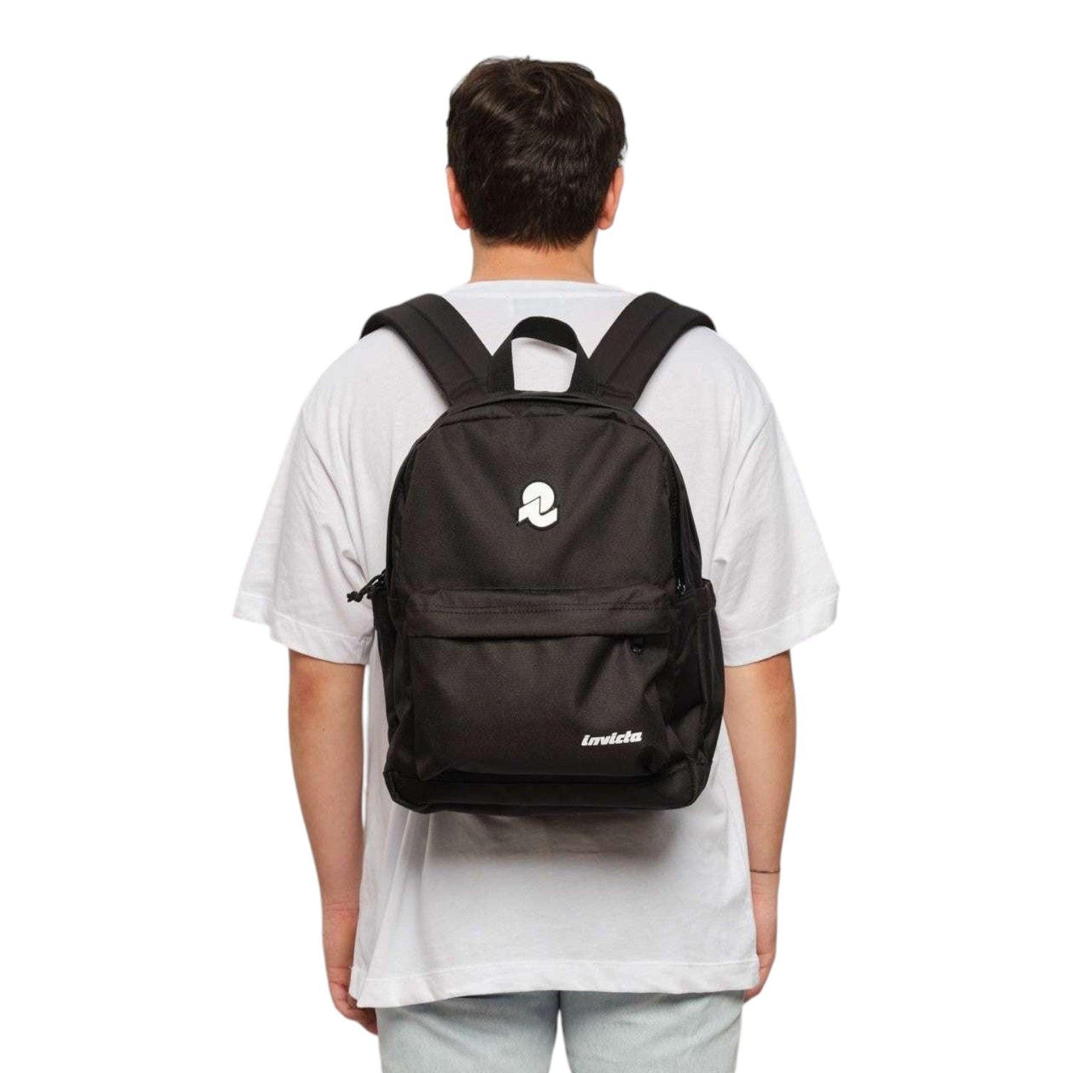 Zaino Invicta Lab Plain Nero 27L.