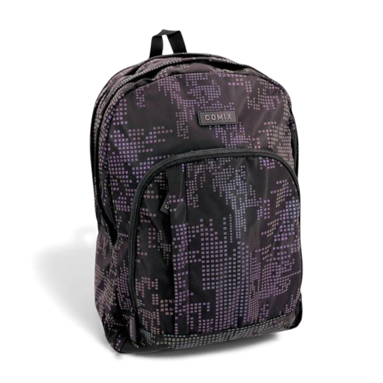 Zaino Organizzato Comix Special Reflective Squares 42 cm