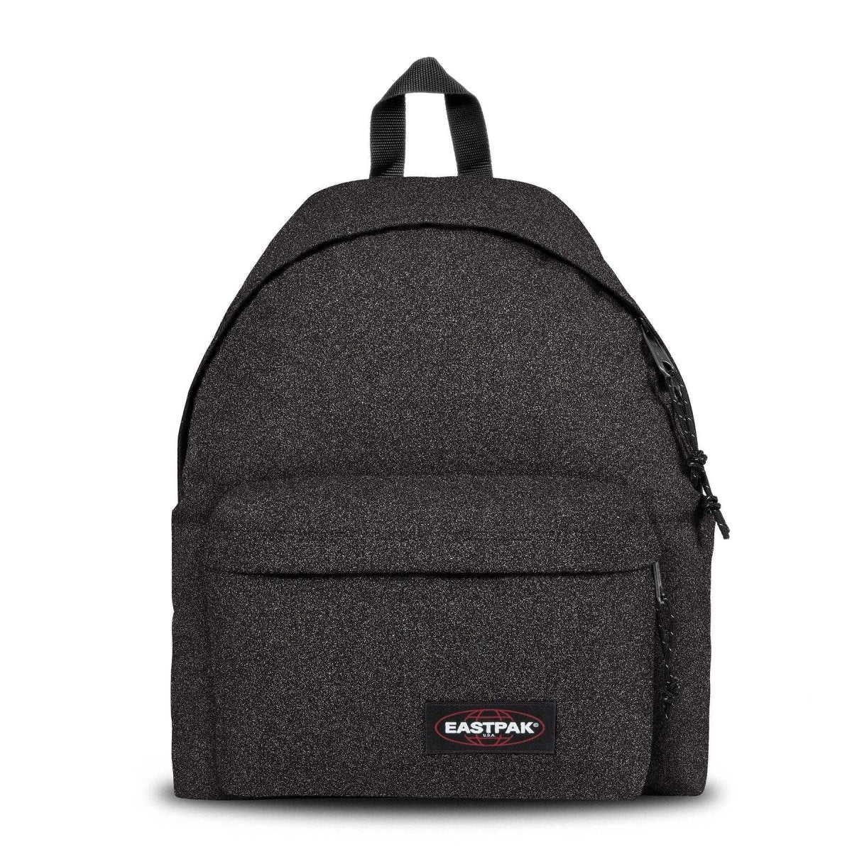 Zaino Eastpak Padded Pak’r® Sparkly glitter nero Brillante. - Quiscuola