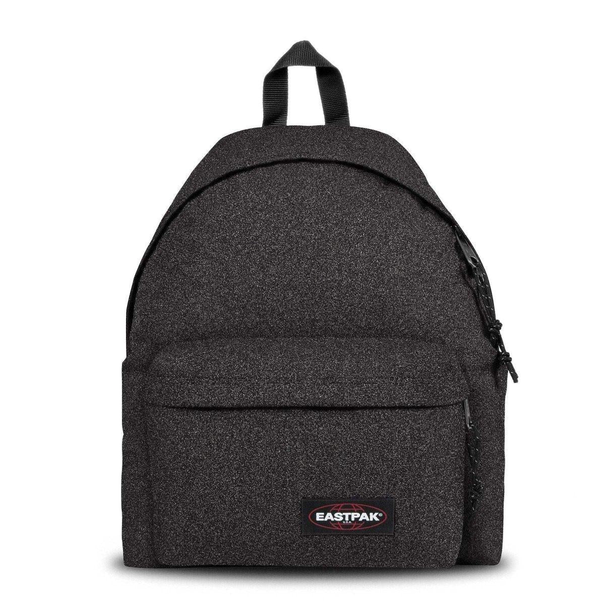 Zaino Eastpak Padded Pak’r Sparkly Glitter Nero – Brillante.
