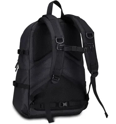 Zaino Invicta Act Plus Fibra Ottica – 30L, Poliestere Riciclato e Logo Luminoso - Quiscuola