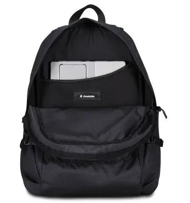 Zaino Invicta Act Plus Fibra Ottica – 30L, Poliestere Riciclato e Logo Luminoso - Quiscuola