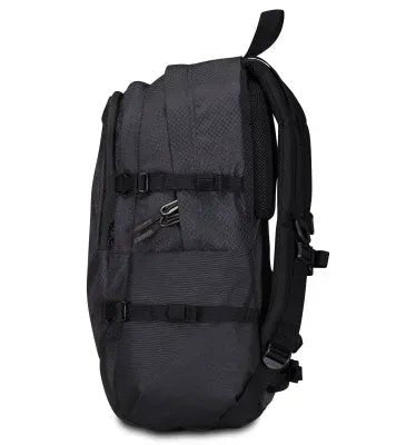 Zaino Invicta Act Plus Fibra Ottica – 30L, Poliestere Riciclato e Logo Luminoso - Quiscuola