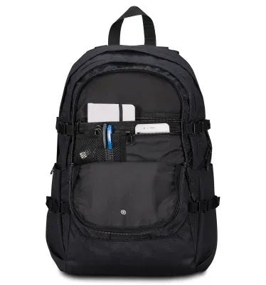 Zaino Invicta Act Plus Fibra Ottica – 30L, Poliestere Riciclato e Logo Luminoso - Quiscuola